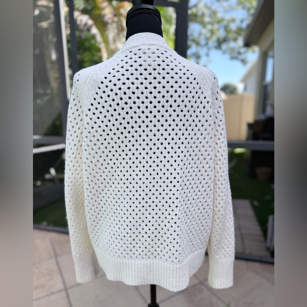 Varley Marta Bouclé Zip Women's Sweater Jacket Cardigan (22” p2p) runs big - Picture 2 of 6
